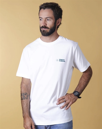  Elsk - Earth Karma Brushed T-Shirt - Optic White 